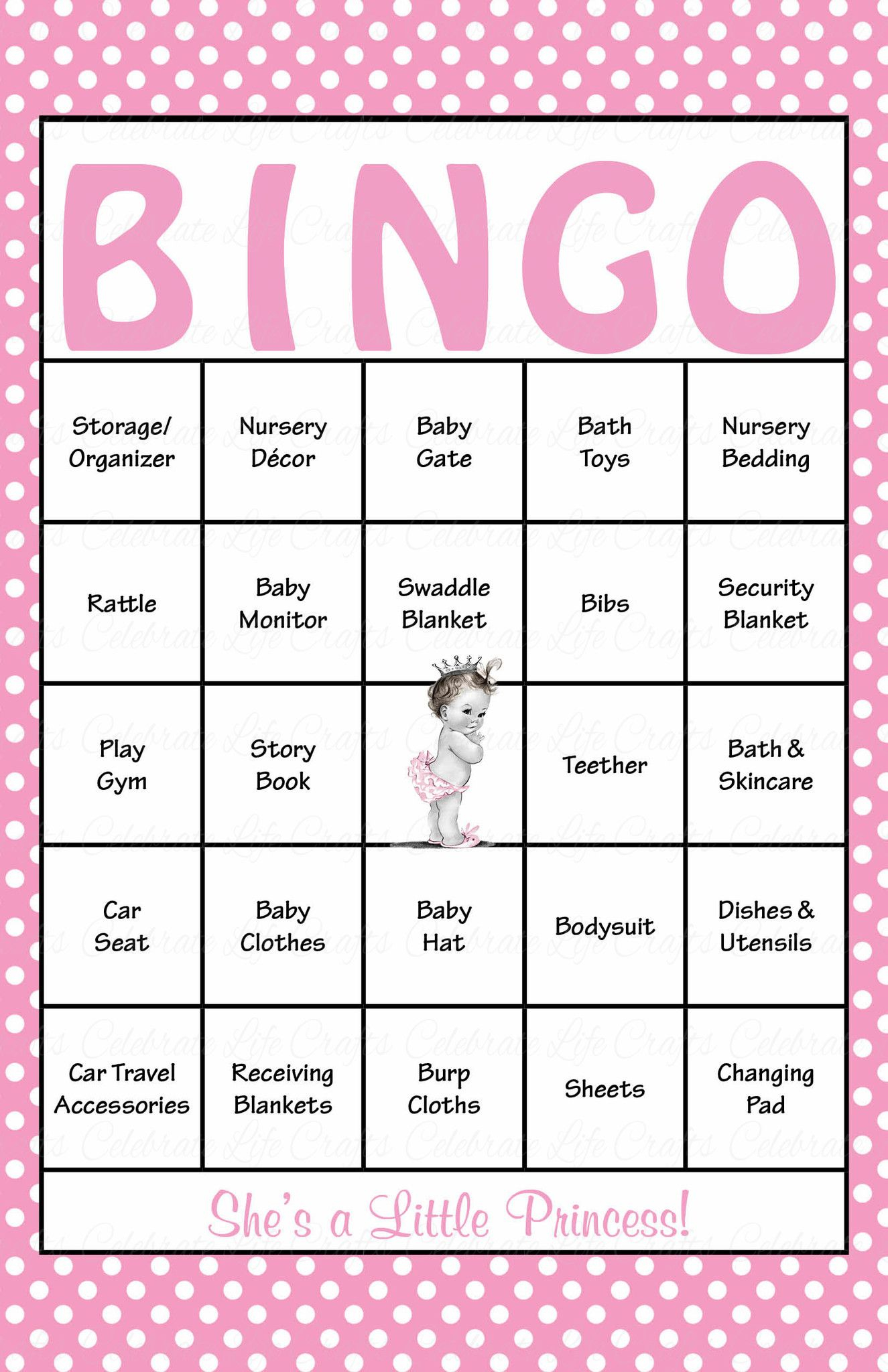 50 Free Printable Baby Bingo Cards Free Baby Shower Bingo Cards Your 