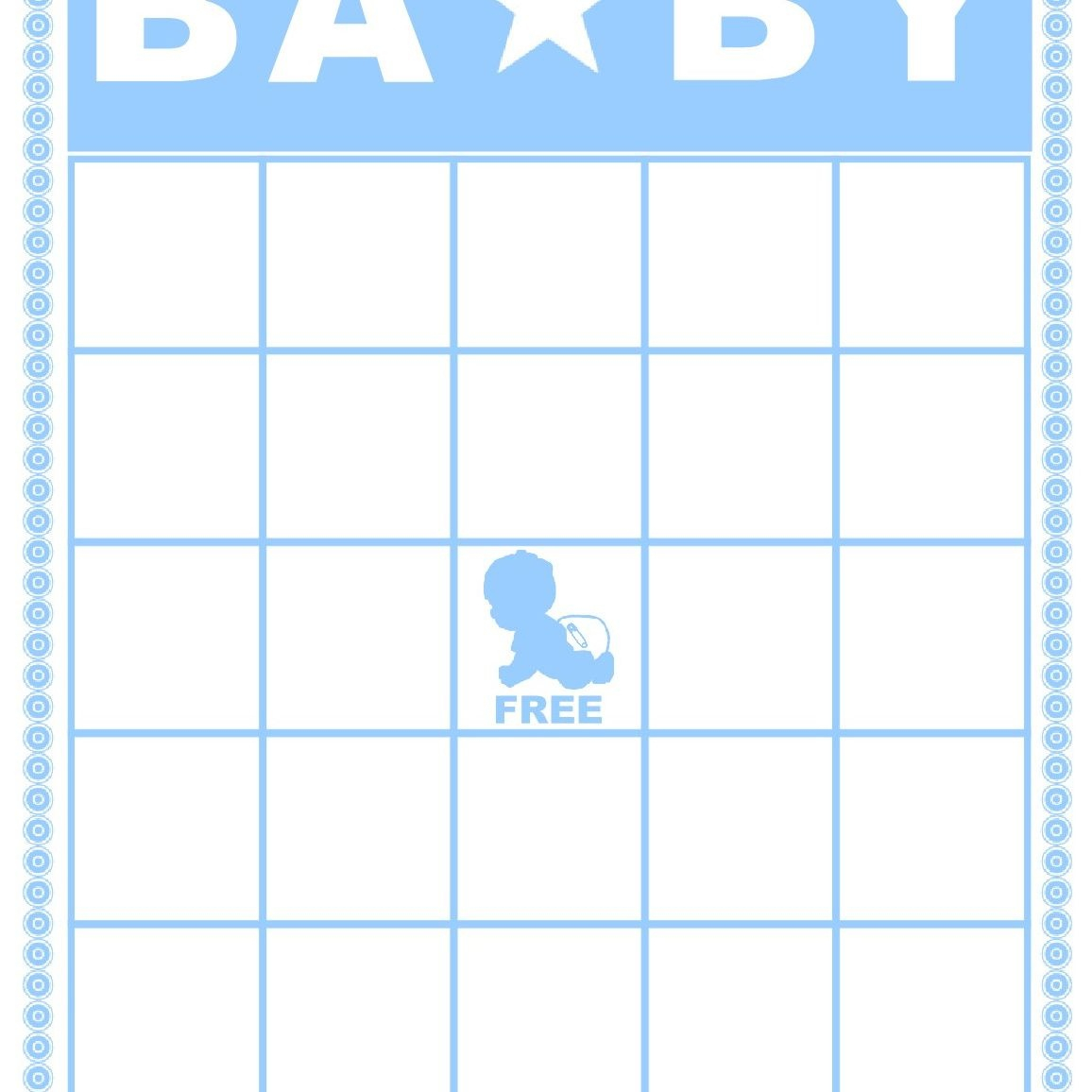 50 Free Printable Baby Bingo Cards Free Printable