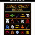 Amazing Star Wars Party Ideas Bingo Printable Star Wars Printables