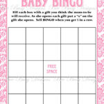 Baby Bingo Printable Printable Blank World