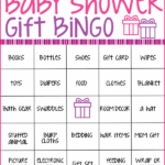 Baby Shower Bingo Cards Real Housemoms