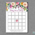 Baby Shower Bingo Printable