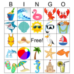 Beach Bingo Printable Printable Word Searches