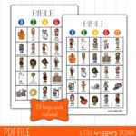 Bible Books Bingo Cards Printable Free Printable Worksheet