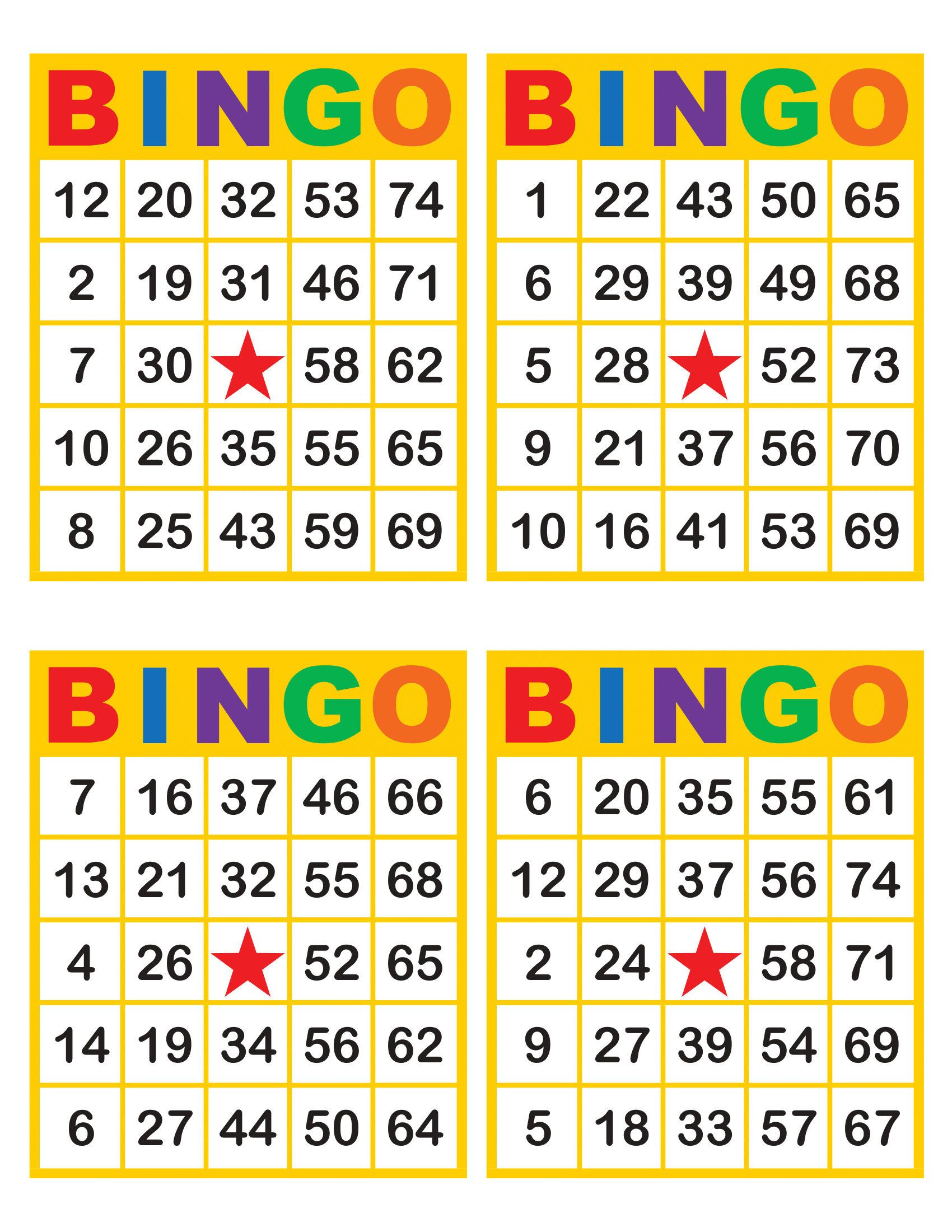 Bingo Card Generator Free Printable Customize And Print