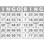 Bingo Cards 1000 Cards 2 Per Page Large Print Immediate Pdf