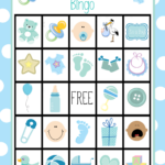 Bingo Para Baby Shower De Ni o Para Imprimir Gratis Oh My Beb