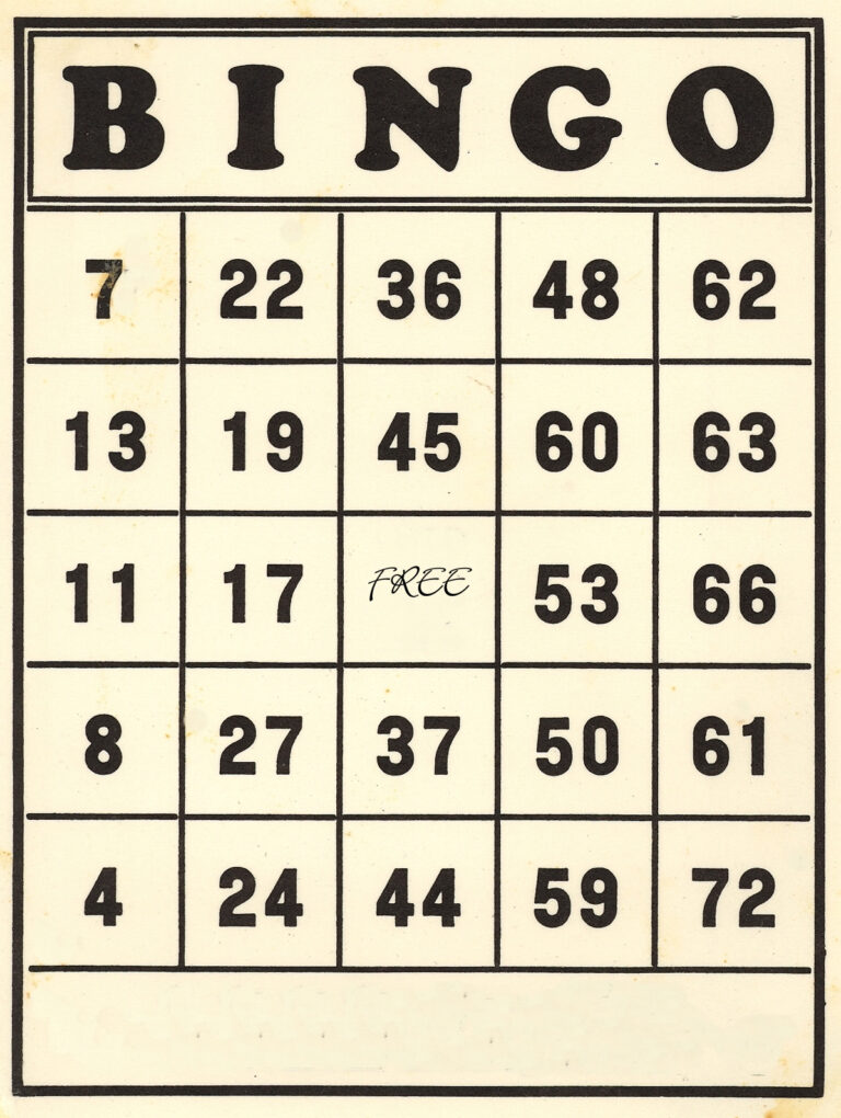 Bingo Printable Cards Free Printable Templates