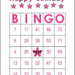Birthday Bingo Cards Printable Printable Templates Free