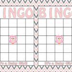 Blank Baby Shower Bingo Cards Printable By CelebrateLifeCrafts