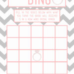 Bridal Bingo Free Printable Template Printable Templates
