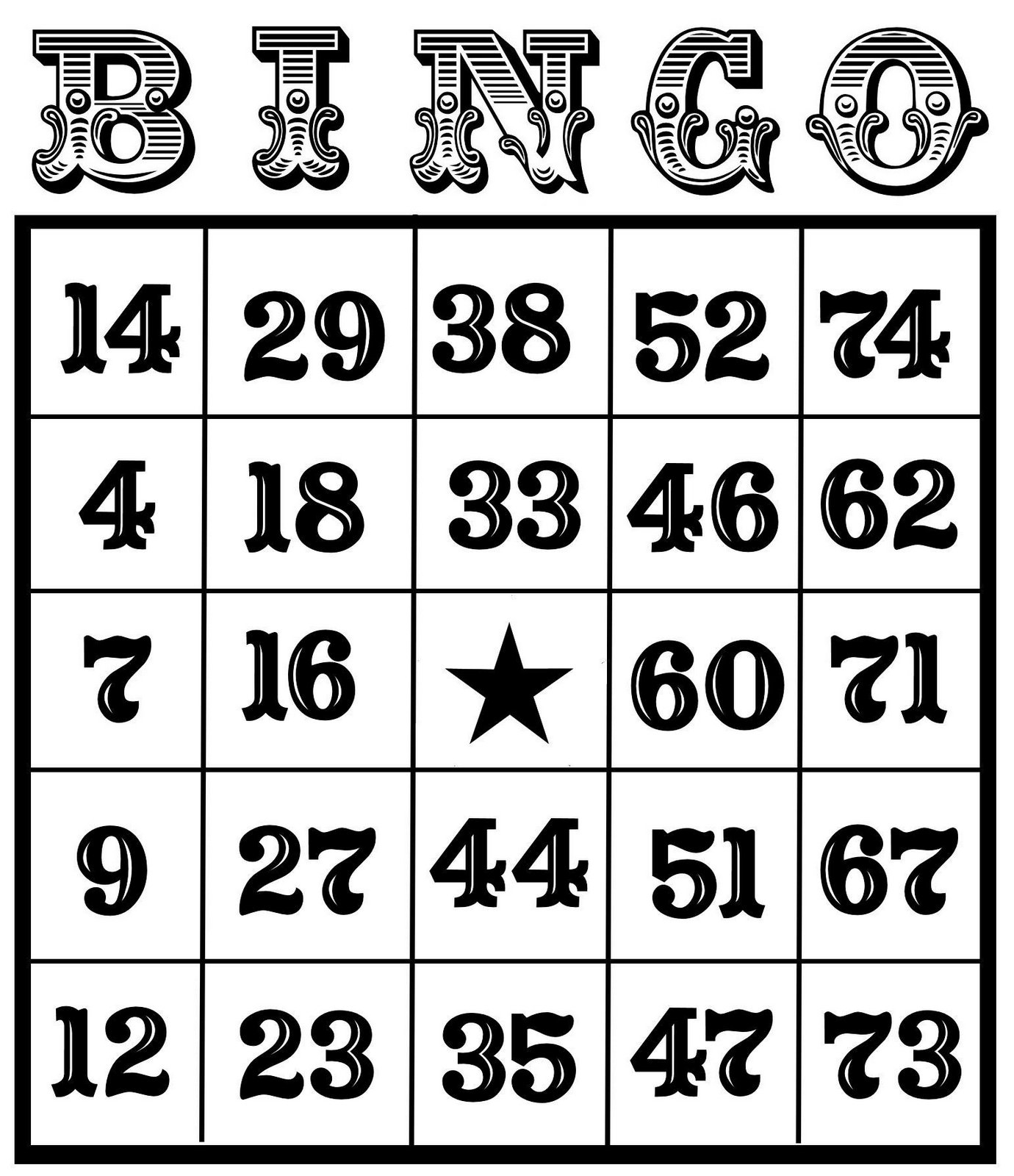 Christine Zani Bingo Card Printables To Share