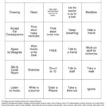 Coping Skills Bingo Cards To Download Print And Customize