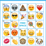 Download This Free Fantastic Printable Emoji Bingo Game Catch My Party