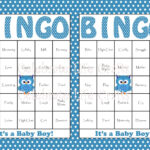 Downloadable 50 Free Printable Baby Bingo Cards