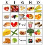 FOOD Bingo Card