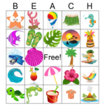 Free Beach Bingo Printable Free Printable Templates