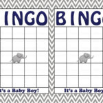 Free Blank Baby Bingo Template Printable Templates