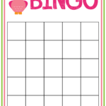 Free Blank Baby Shower Bingo Cards Printable Baby Shower Bingo 50