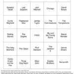 Free Music Bingo Cards Printables Printable Templates