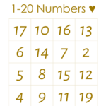 Free Printable Bingo Cards Numbers 1 20 FREE PRINTABLE TEMPLATES