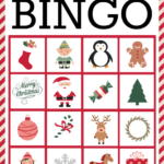 Free Printable Christmas Bingo Card Generator Printable Templates