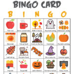 Free Printable For Autumn Activities BINGO Card Weekend Woman Warrior