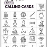 Free Printable Harry Potter Bingo Game Paper Trail Design