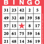 Free Printable Number Bingo Card Generator Printable Templates