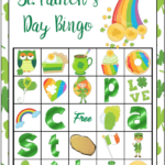 Free Printable St Patrick s Day Bingo 40 Cards