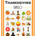 Hello Happy Place Free Thanksgiving BINGO With Variations Printables