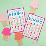 Ice Cream Bingo FREEBIE Studio Xtine