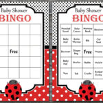 Ladybug Baby Bingo Cards Printable Download Prefilled Printable