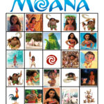 Musings Of An Average Mom Moana Bingo