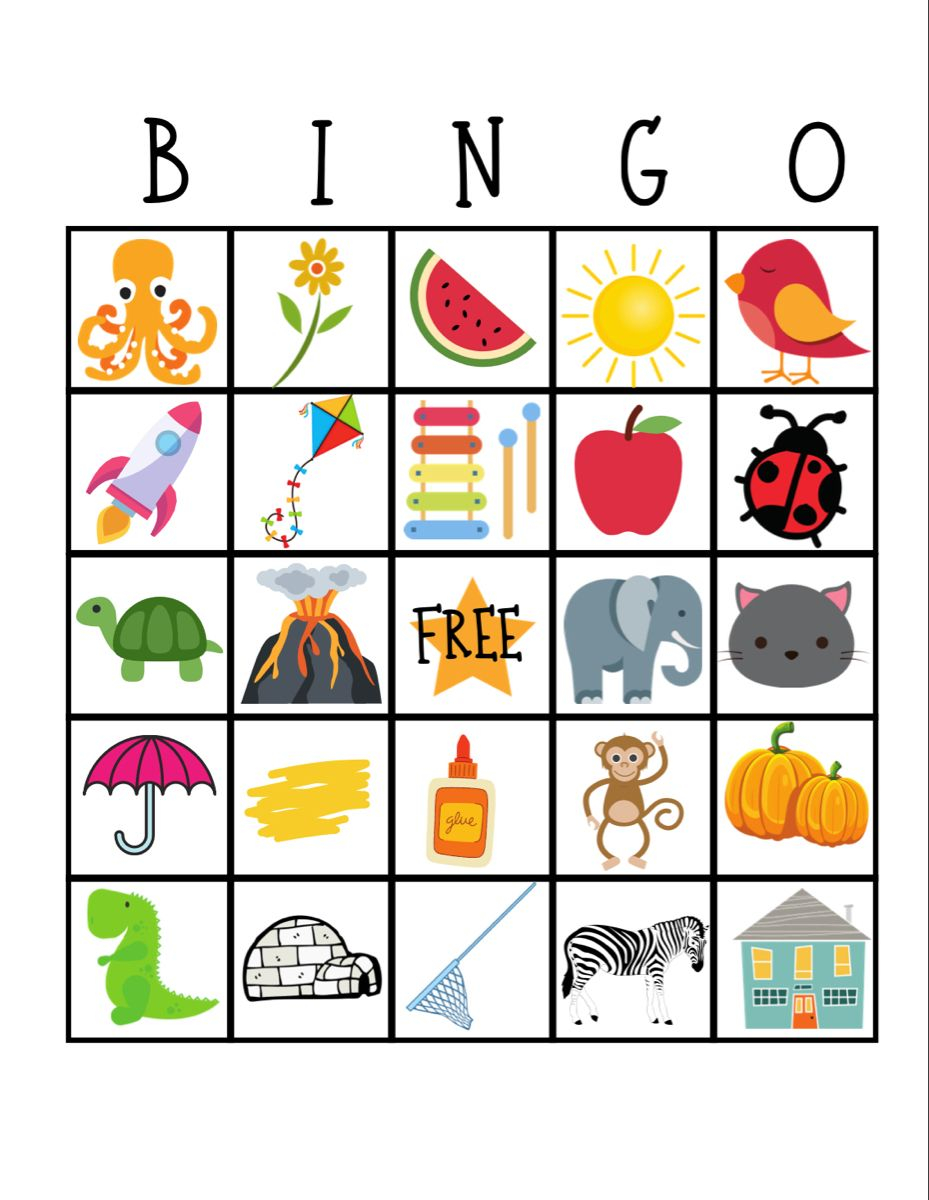 Phonics Bingo Printable Free