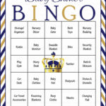 Printable Baby Shower Bingo Customize And Print