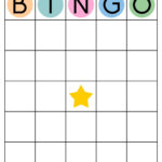 Printable Bingo Card Template