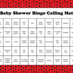 Printable Numbers Ladybug Bingo Cards Printable Bingo Cards