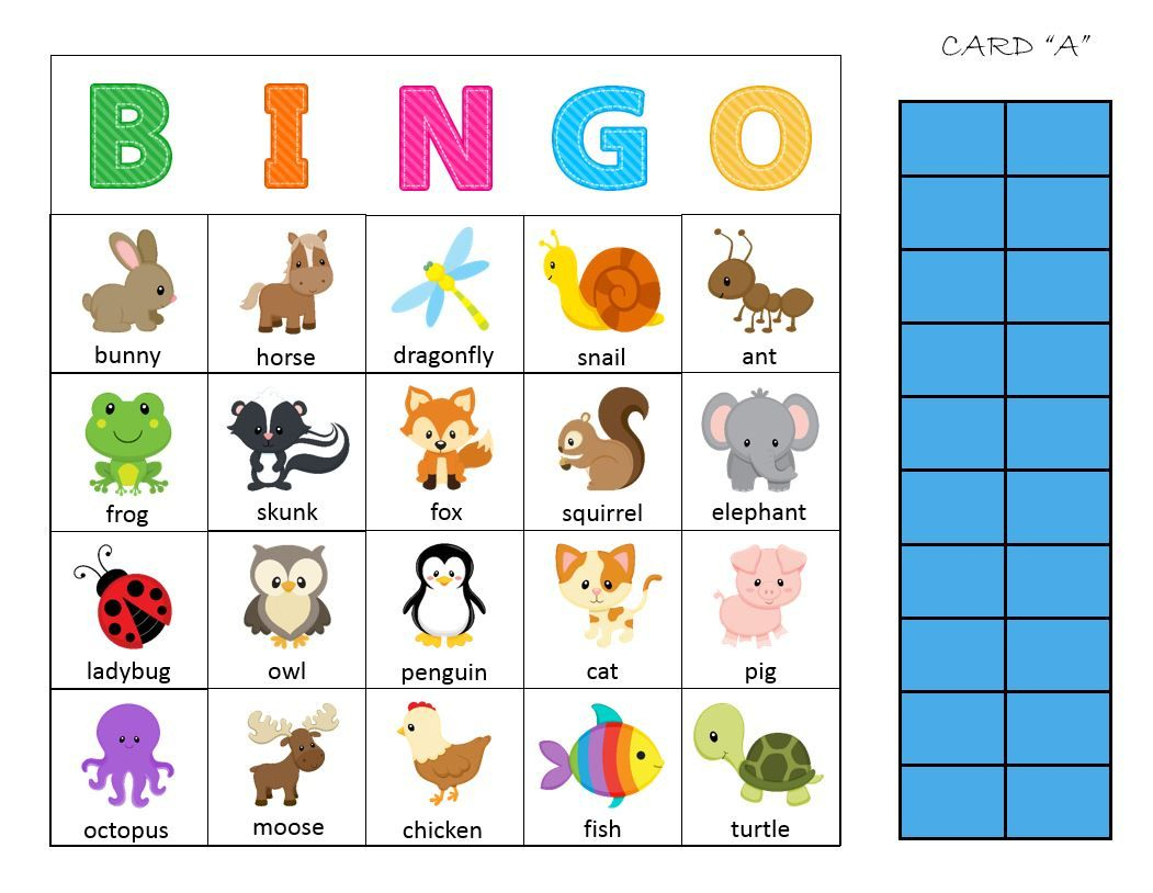 Printable Pet Bingo Cards Printable Bingo Cards