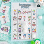 Snowman Bingo Free Printable The Best Ideas For Kids