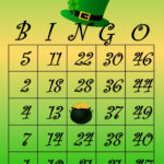 St Patrick s Day Bingo Cards Printable Printable Word Searches
