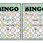 This Printable BINGO Game Is Paris Themed And Fun For The Entire Family